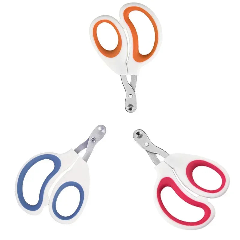 Professional Stainless Steel Nail Clippers for Cats and Dogs