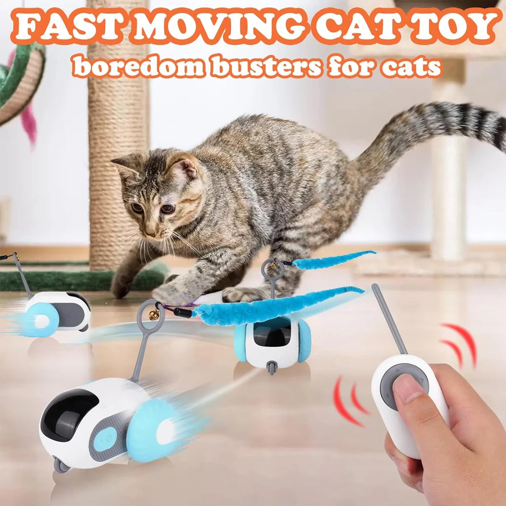 Smart Interactive Cat & Dog Toy Car