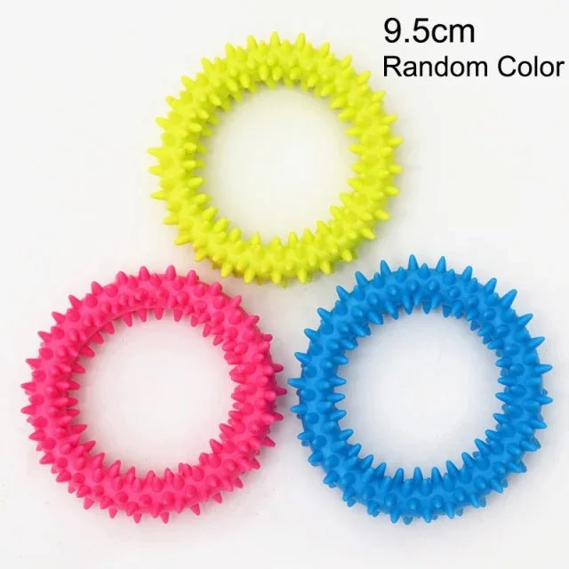 Rubber Chew Toys for Small Dogs and Puppies