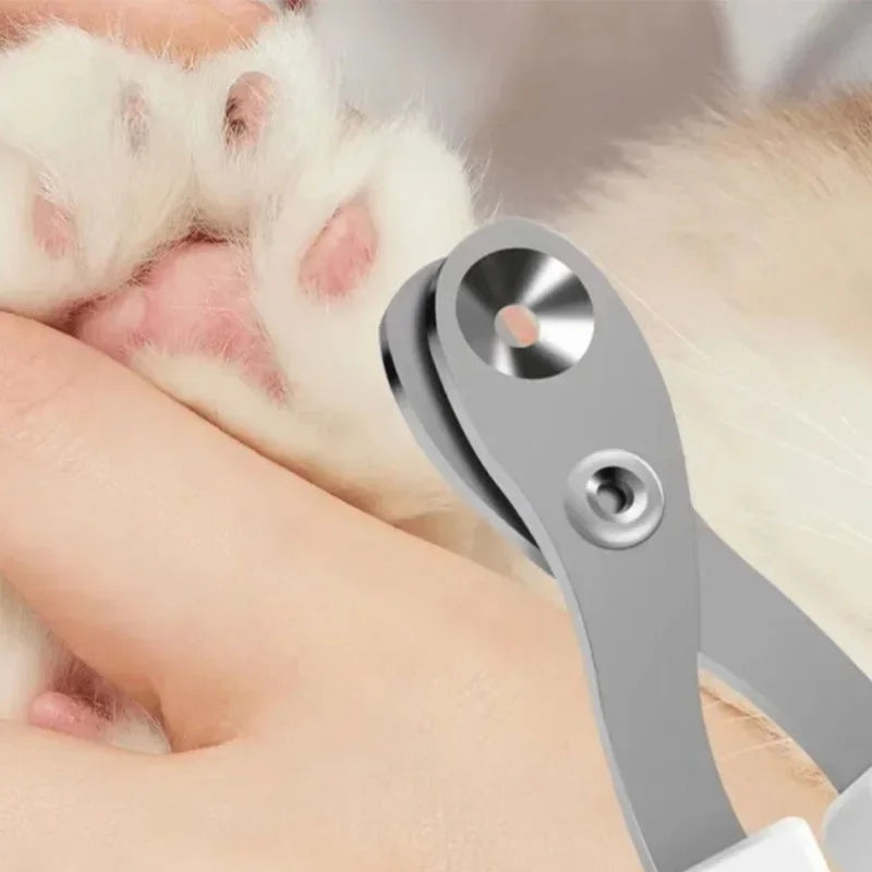 Professional Stainless Steel Nail Clippers for Cats and Dogs