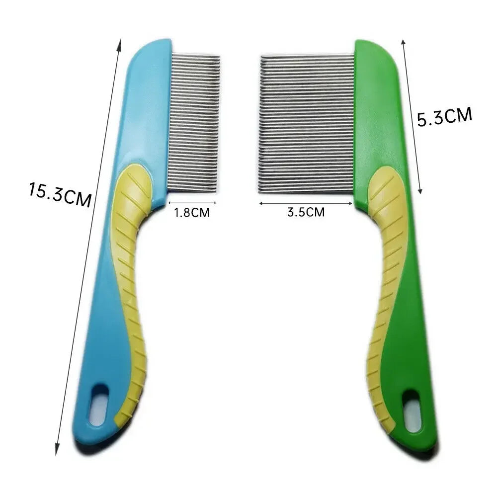 Stainless Steel Anti-Lice Comb for Dogs and Cats