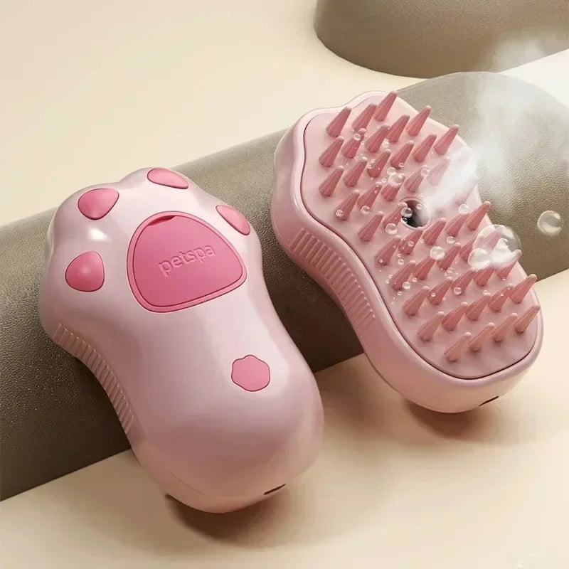 3-in-1 Electric Pet Grooming Brush and Spray Comb