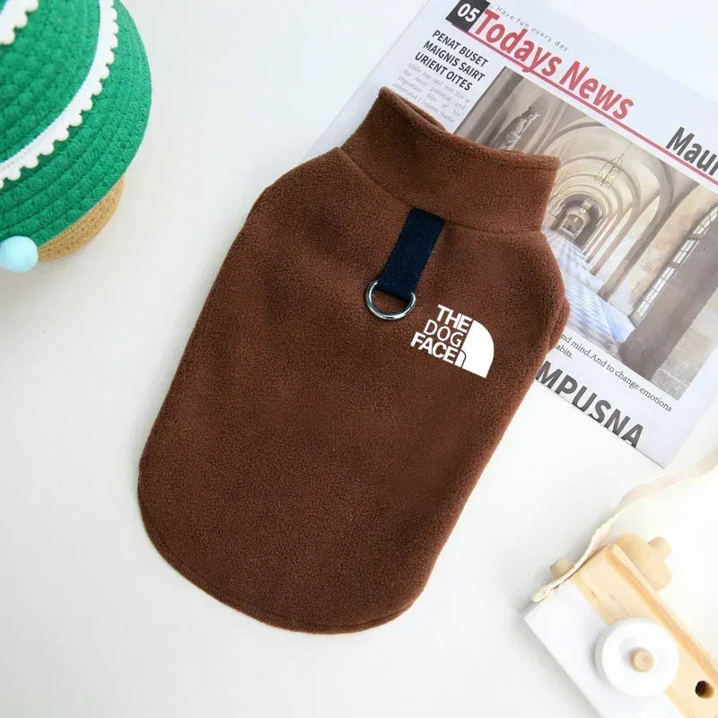Warm Autumn Winter Fleece Coat for Small Dogs