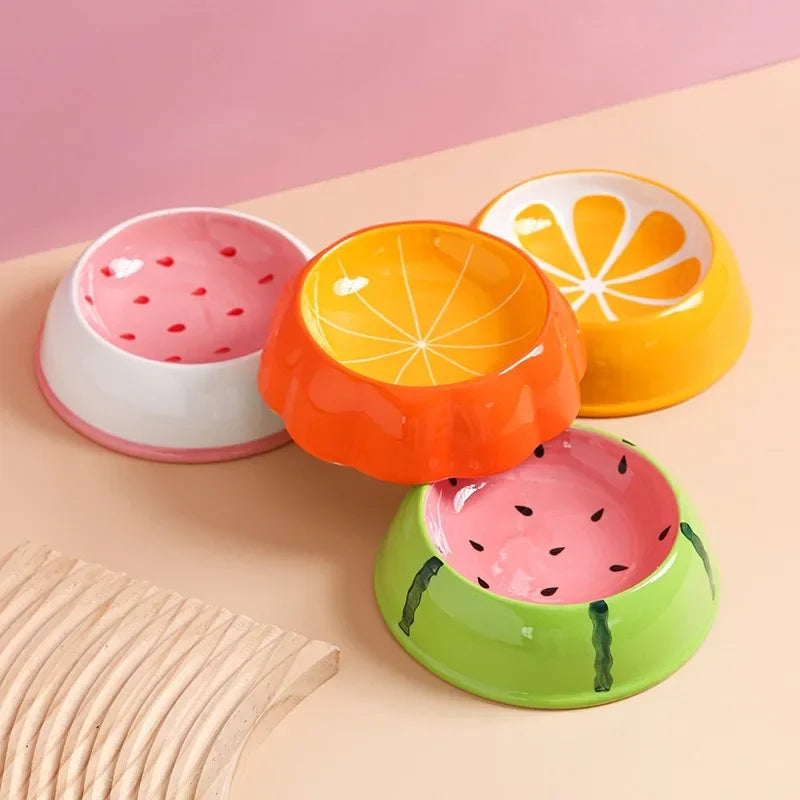 Cute Designs Pet Ceramics Bowl