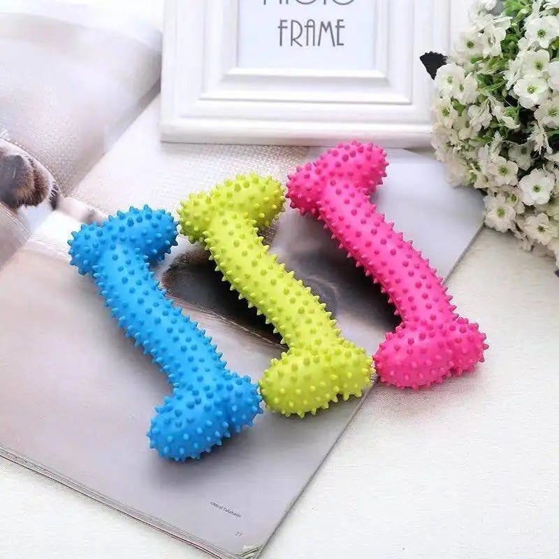 Rubber Chew Toys for Small Dogs and Puppies