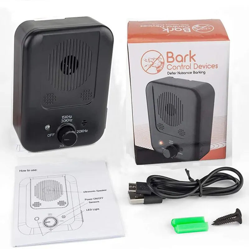 Ultrasonic Automatic Dog Barking Stop Training Device