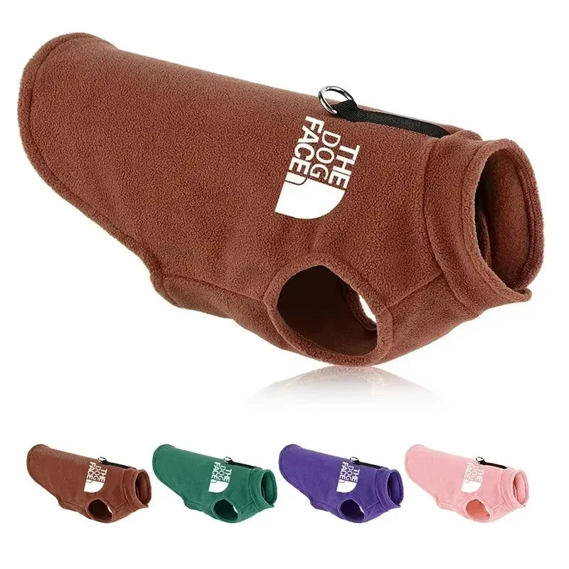 Warm Autumn Winter Fleece Coat for Small Dogs