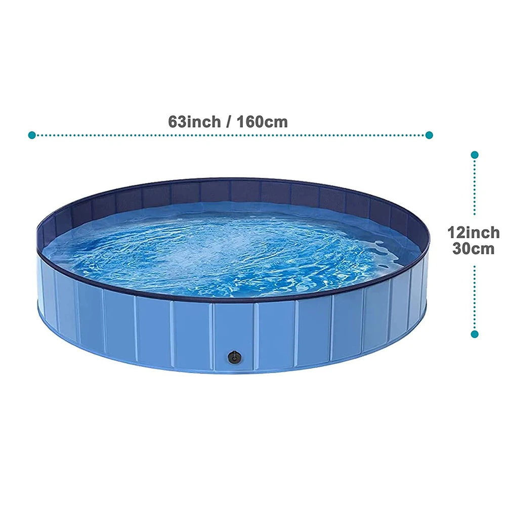 Pool Cover Portable Plastic Pool