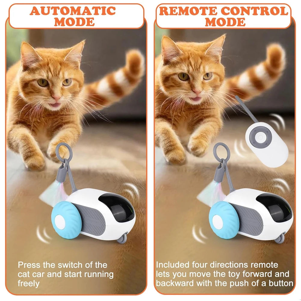Smart Interactive Cat & Dog Toy Car