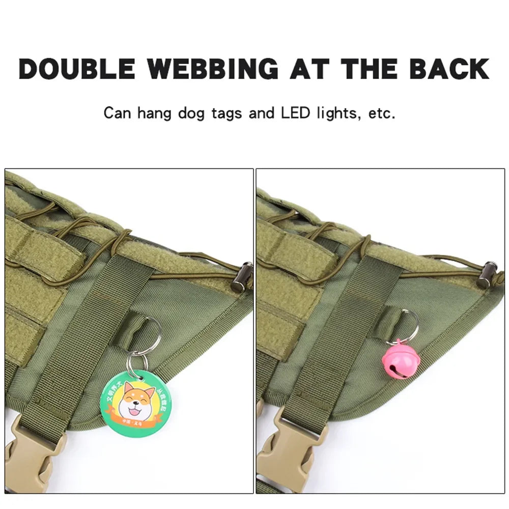 Dog Harness Tactical Vest