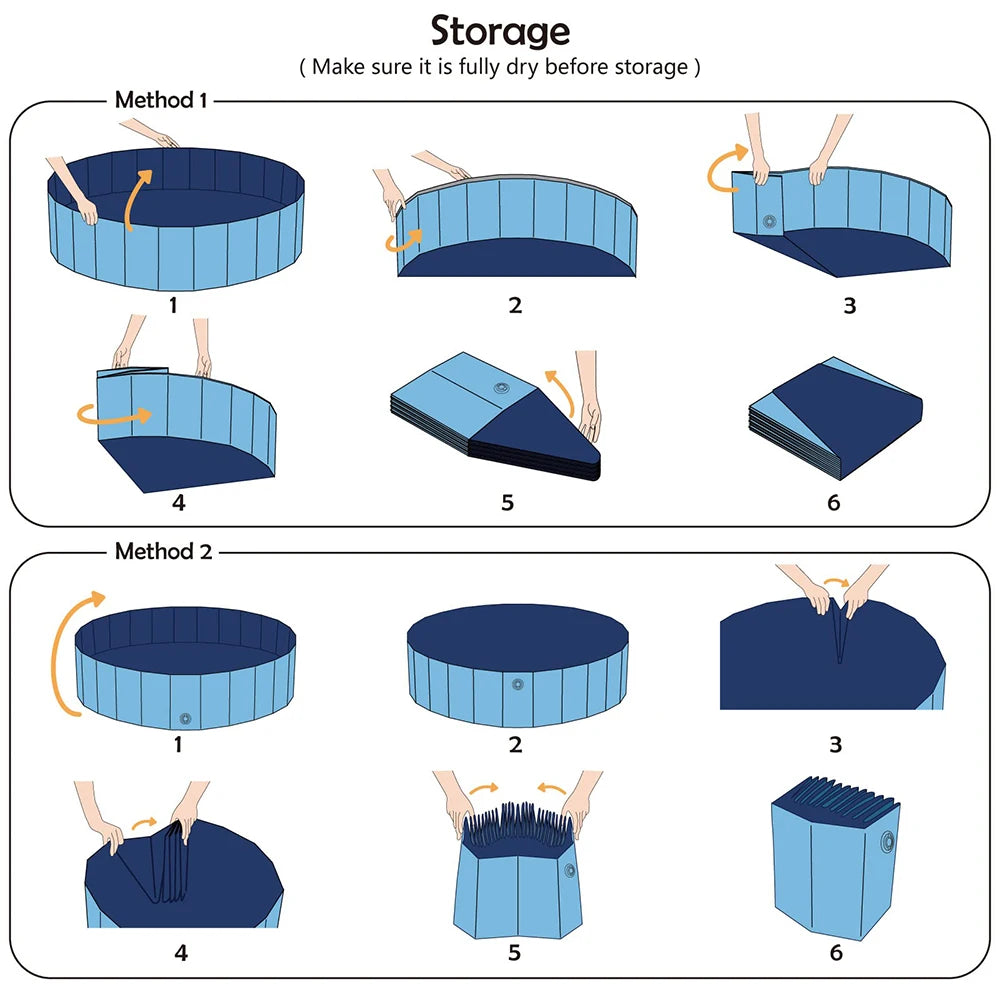 Pool Cover Portable Plastic Pool