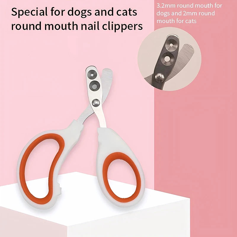 Professional Stainless Steel Cat and Dog Nail Clippers