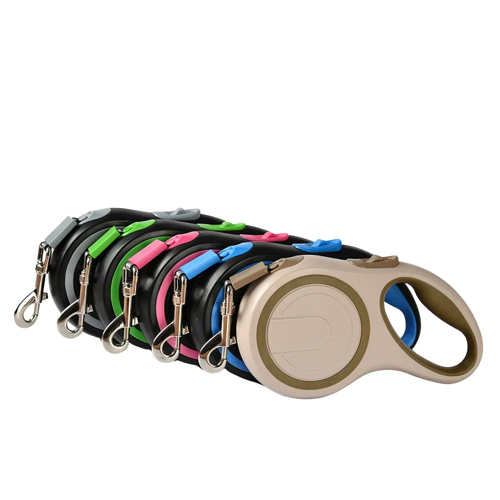 Retractable Roulette Collar Dog Leash