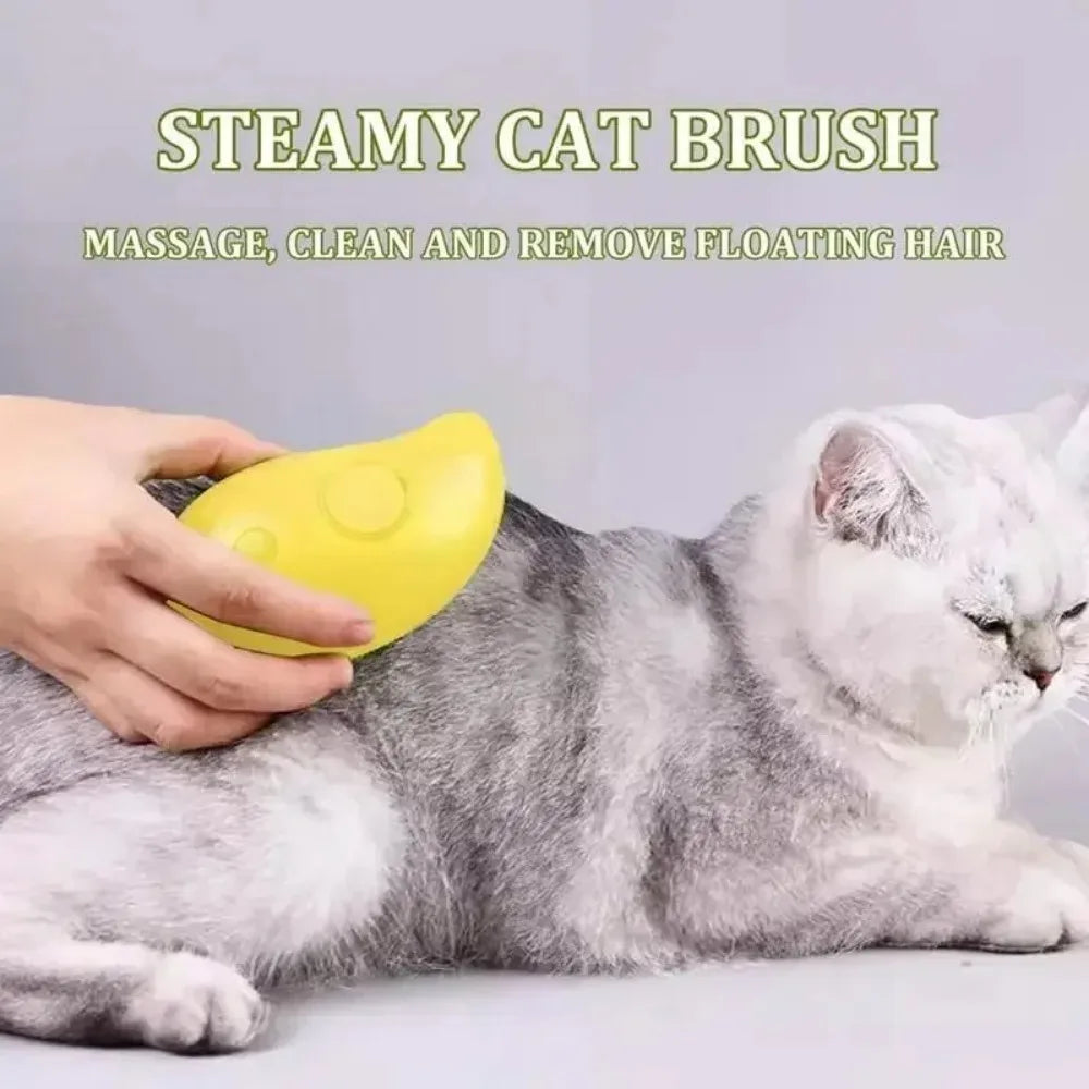 3-in-1 Electric Pet Grooming Brush Sprayer