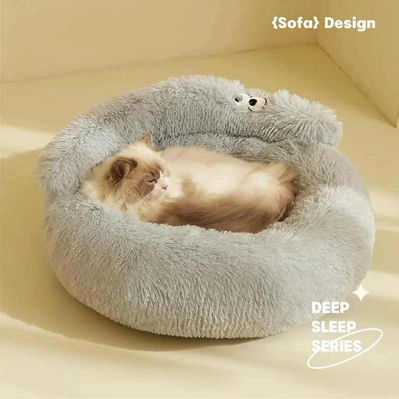 Super Soft Warm Plush Bed for Cats and Dogs