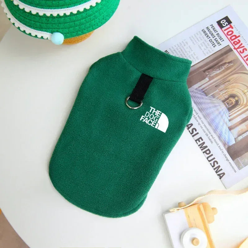 Warm Autumn Winter Fleece Coat for Small Dogs