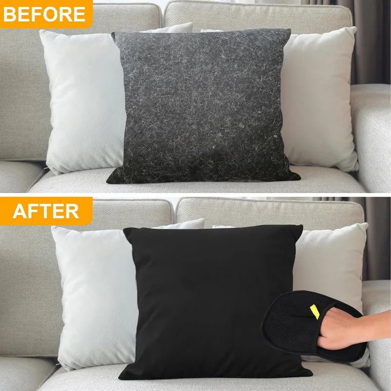 Reusable Electrostatic Cat Grooming Hair Removal Gloves