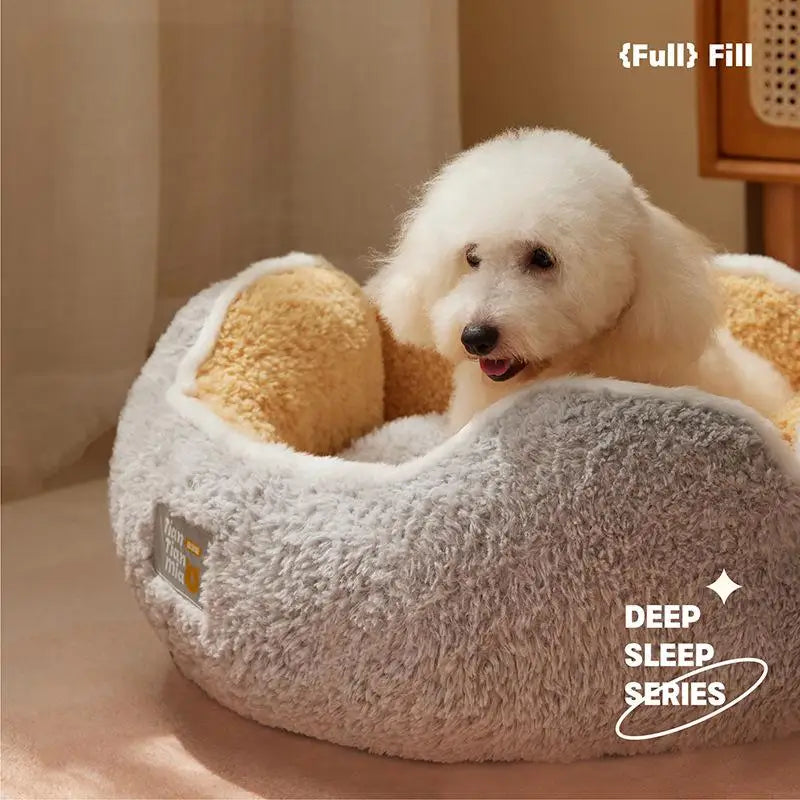 Super Soft Warm Plush Bed for Cats and Dogs