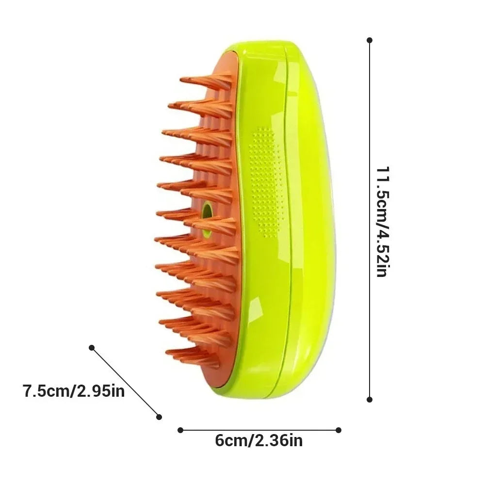 3-in-1 Electric Pet Grooming Brush Sprayer