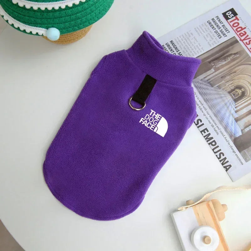 Warm Autumn Winter Fleece Coat for Small Dogs