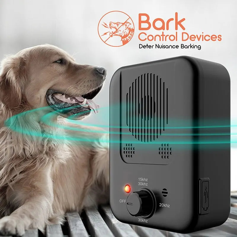 Ultrasonic Automatic Dog Barking Stop Training Device