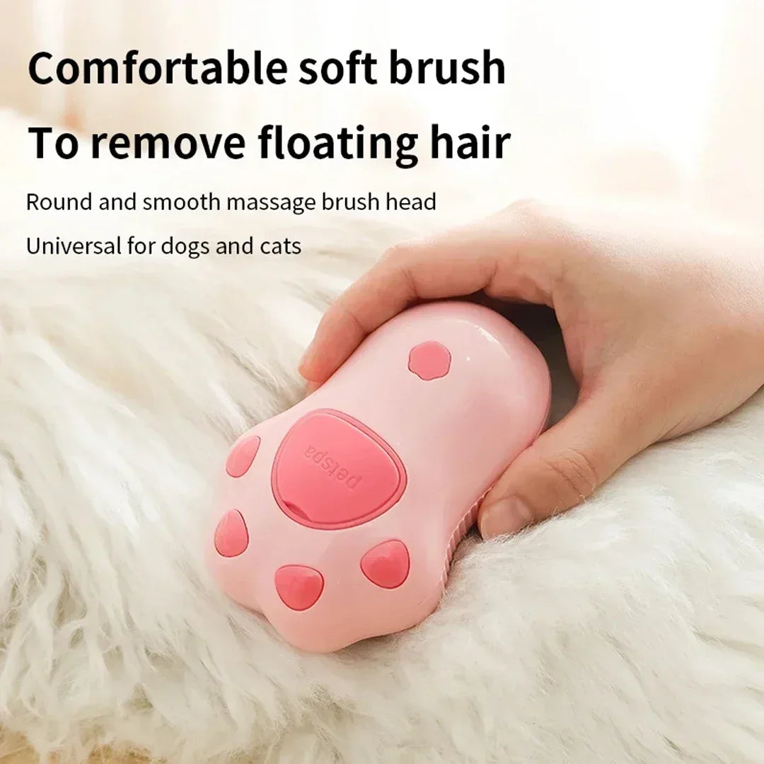 3-in-1 Electric Pet Grooming Brush and Spray Comb