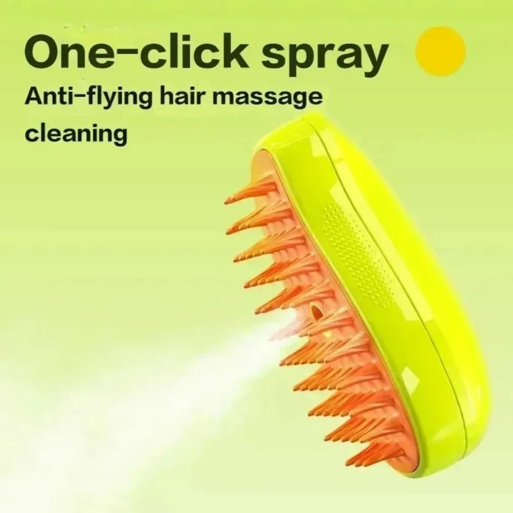 3-in-1 Electric Pet Grooming Brush Sprayer