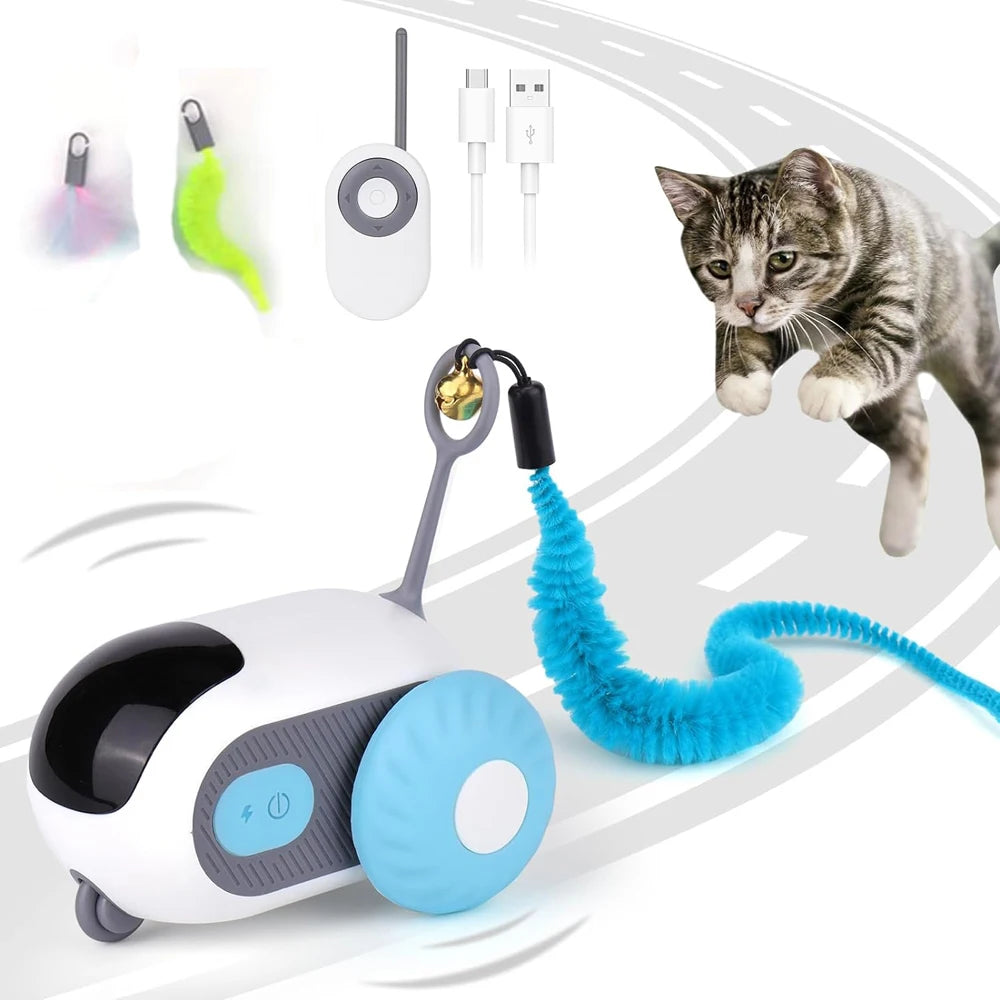 Smart Interactive Cat & Dog Toy Car