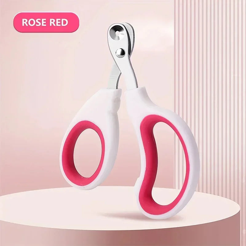 Professional Stainless Steel Nail Clippers for Cats and Dogs