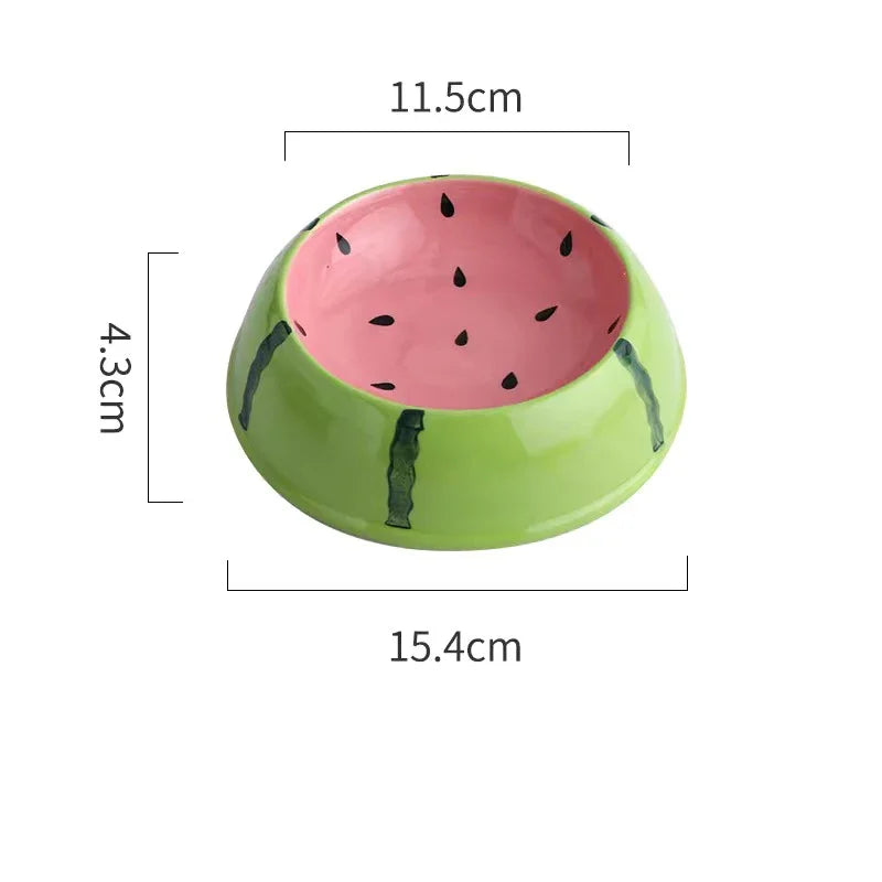 Cute Designs Pet Ceramics Bowl